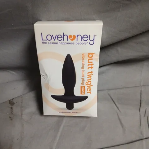 LOVEHONEY BUTT PLUG – VIBRATING, SMALL