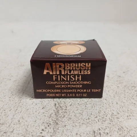 CHARLOTTE TILBURY AIR BRUSH FLAWLESS FINISH MICRO POWDER – MAKE-UP (MEDIUM SHADE) 3.4 G