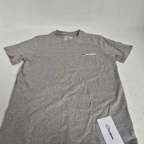 BERGHAUS CLASS LOGO TEE β GREY β UK M