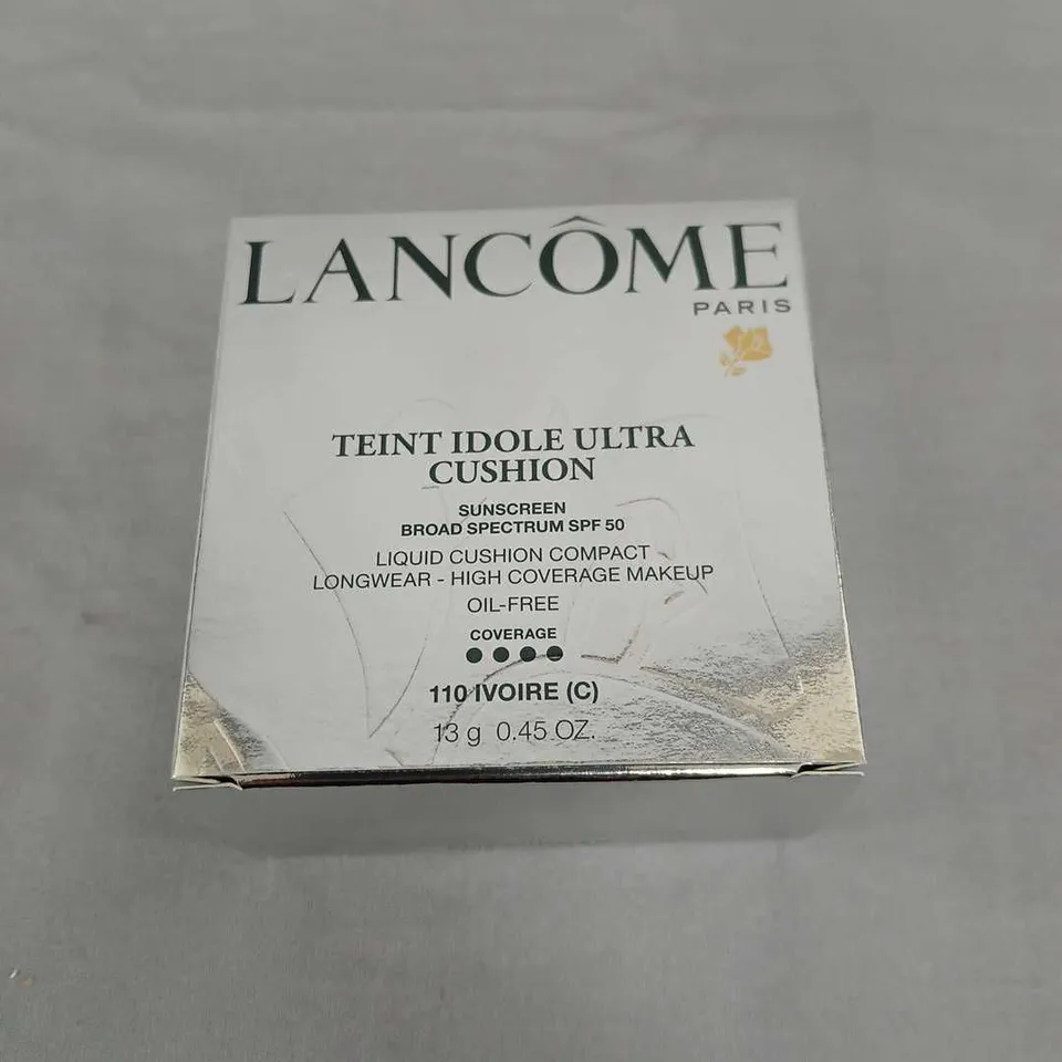 APPROXIMATELY 36 LANCÔME TEINT IDOLE ULTRA CUSHION – SHADE 110 IVORY (C) MAKE-UP (BOXED)
