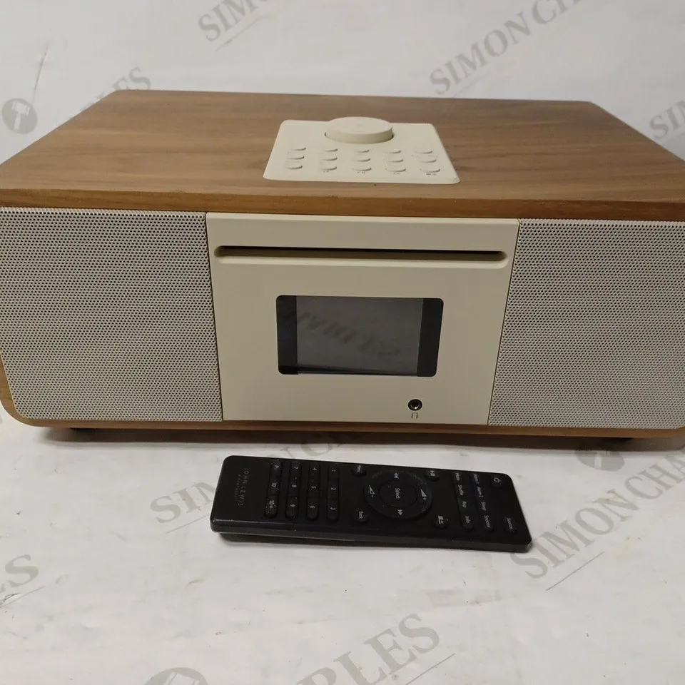 JOHN LEWIS CELLO HI-FI MUSIC SYSTEM