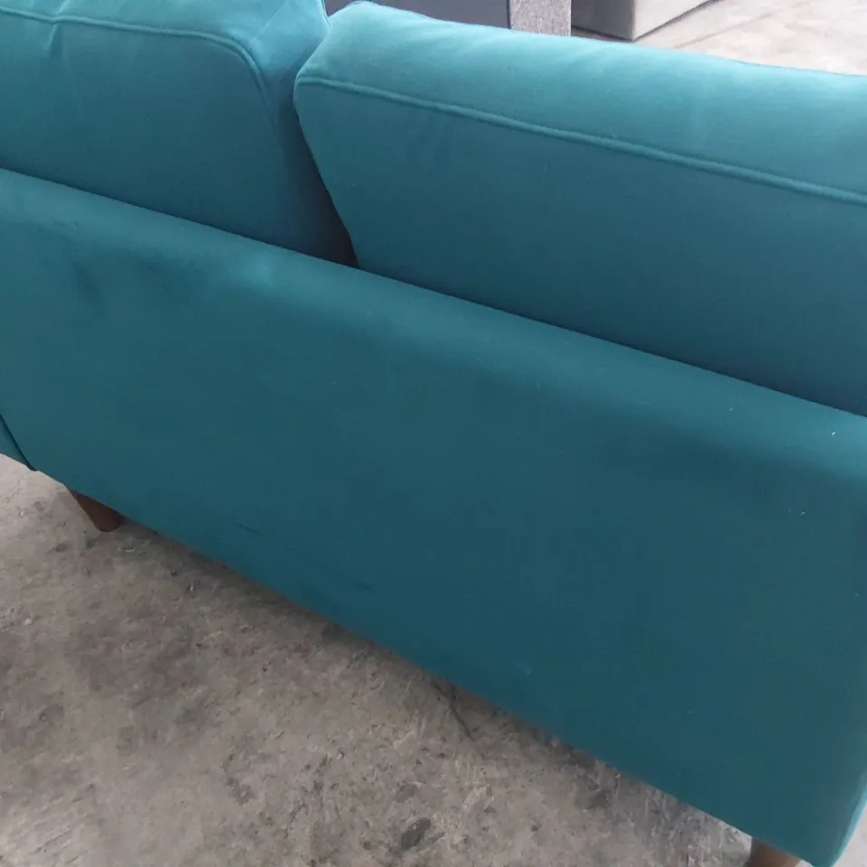 TURQUOISE PLUS FABRIC TWO SEATER SECTION 