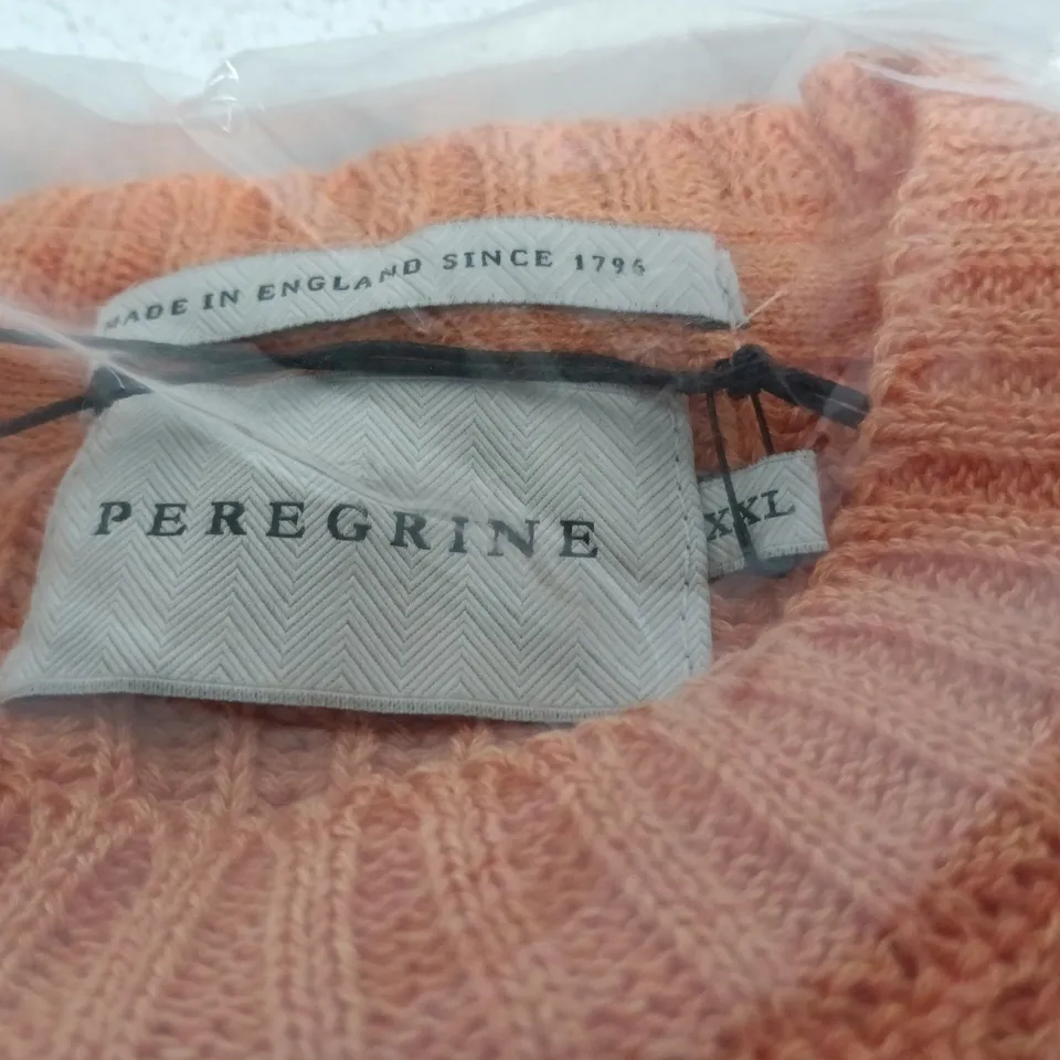 PEREGRINE ORANGE KNIT JUMPER – XXL