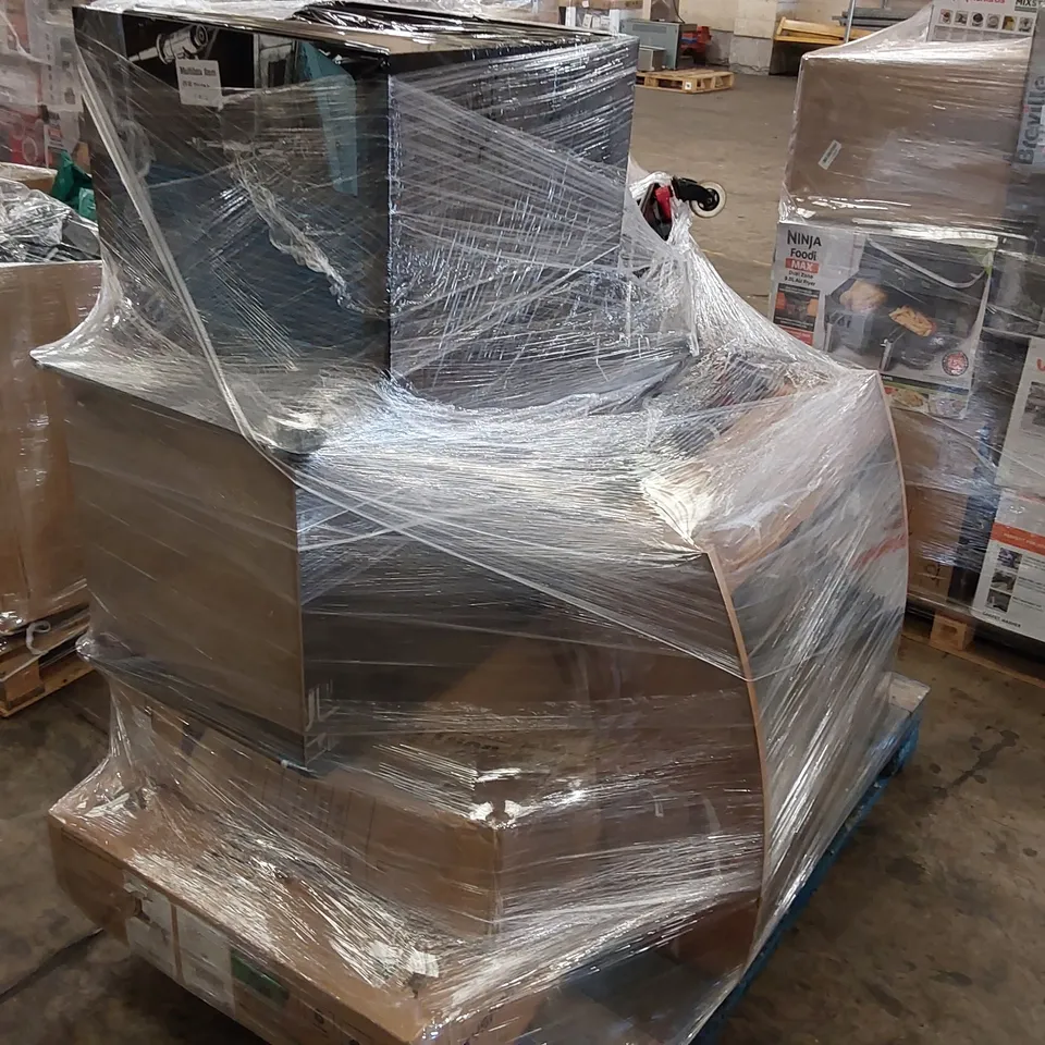 PALLET OF APPROXIMATELY 5 UNPROCESSED RAW RETURN HOUSEHOLD AND ELECTRICAL GOODS TO INCLUDE;
