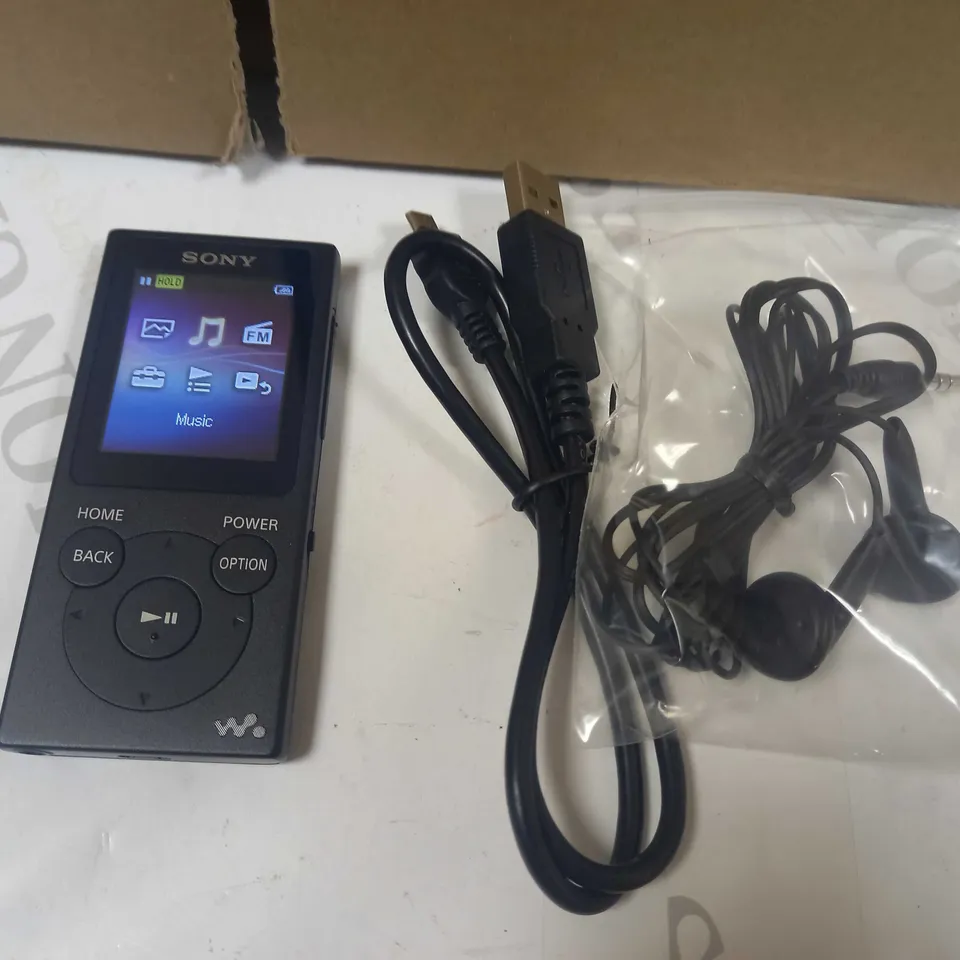 SONY NW-E394 WALKMAN MP3 PLAYER WITH FM RADIO, 8 GB - BLACK