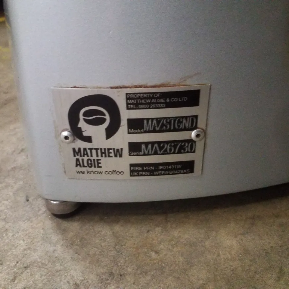 MAZZER LUIGI COMMERCIAL COFFEE GRINDER