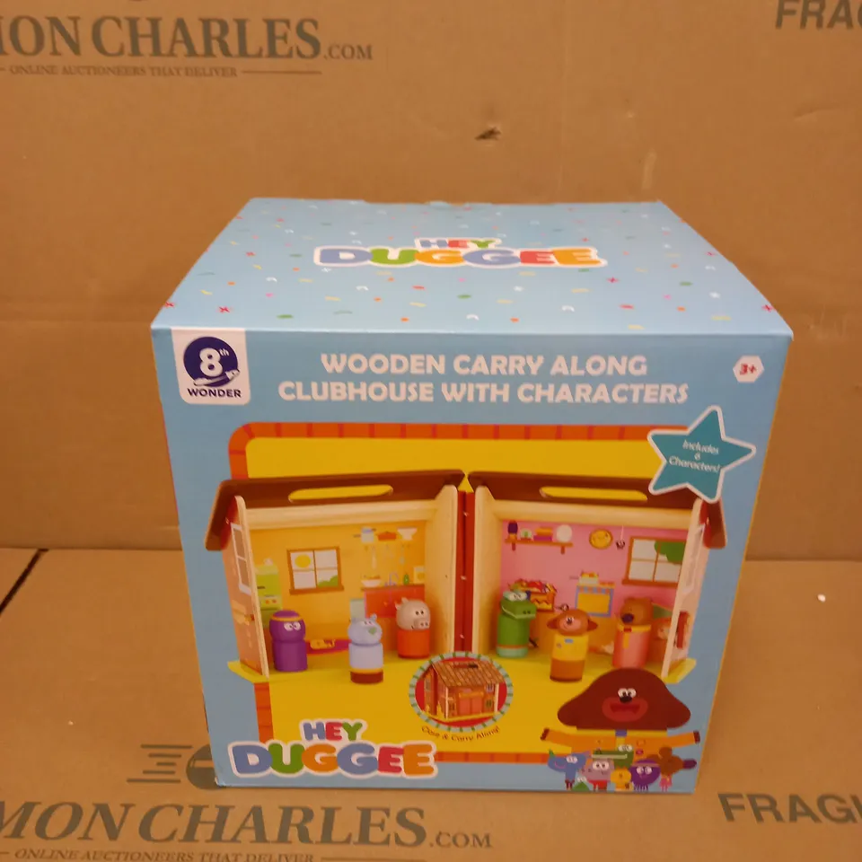 HEY DUGGEE CARRY ALONG HOUSE WITH CHARACTERS and Baby Born Junior 3-In-1 Pram RRP £60