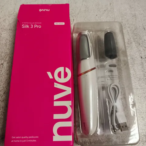BOXED NUVE SILK 3 PRO CALLUS REMOVER
