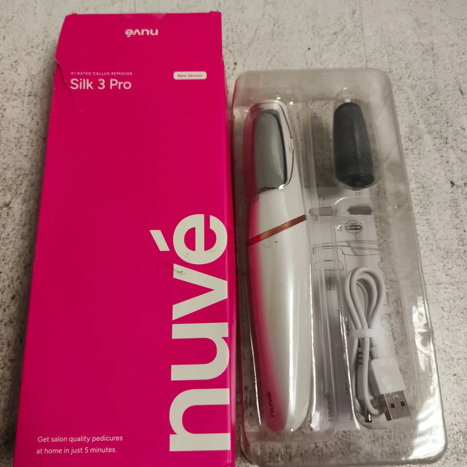 BOXED NUVE SILK 3 PRO CALLUS REMOVER