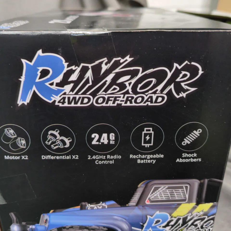 RAYBOR 4WD OFF-ROAD RC CAR – BOXED, 2.4GHZ RC