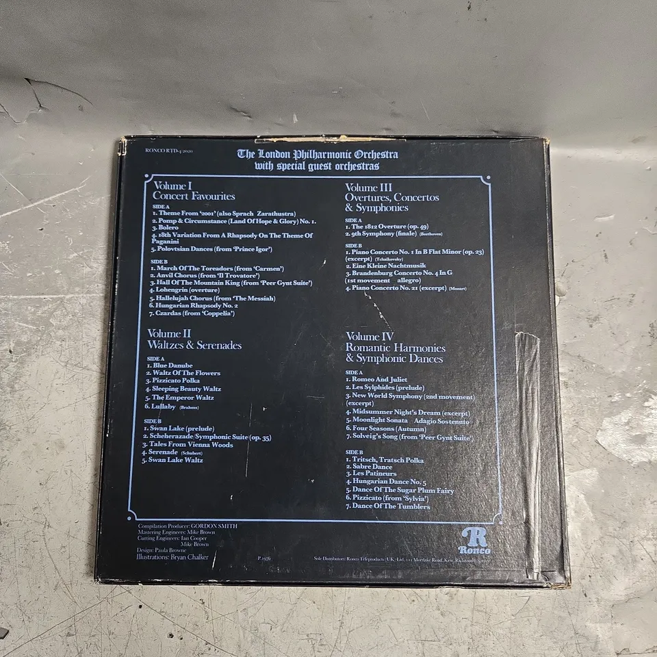 CLASSICAL GOLD VINYL SET 