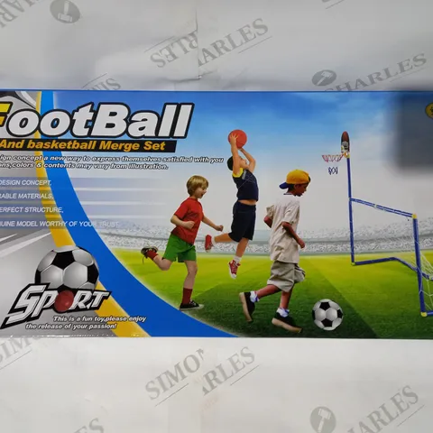 SPORT MULTIFUNCTION FOOTBALL & BASKETBALL MERGE SET