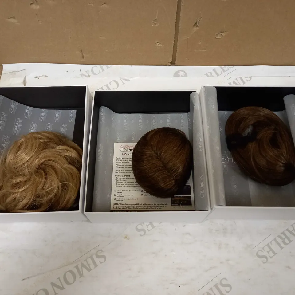 LOT OF 3 EASILOCKS HAIR EXTENSION ACCESSORIES 