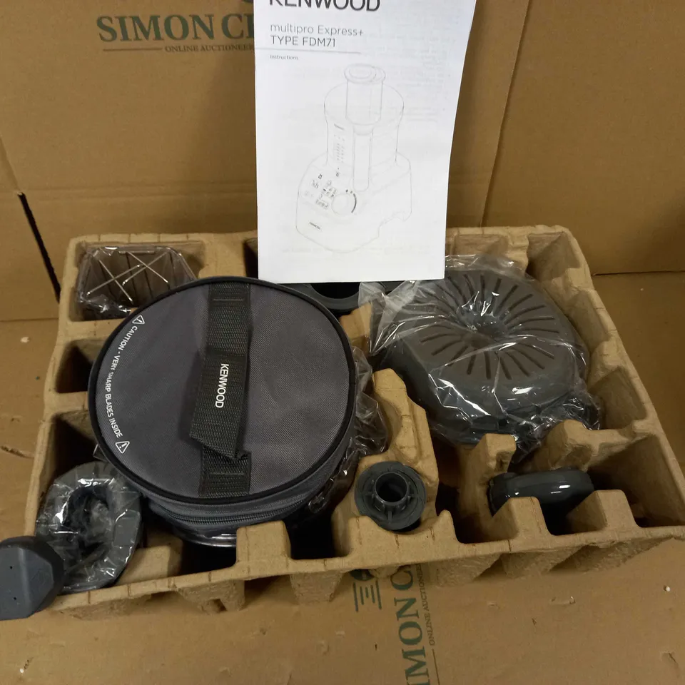 BOXED KENWOOD MULTIPRO EXPRESS+ FOOD PROCESSOR