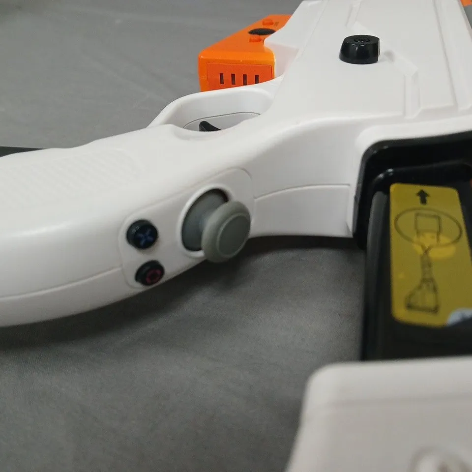 ACTIVISION WHITE & ORANGE GUN THEMED GAMING CONTROLLER