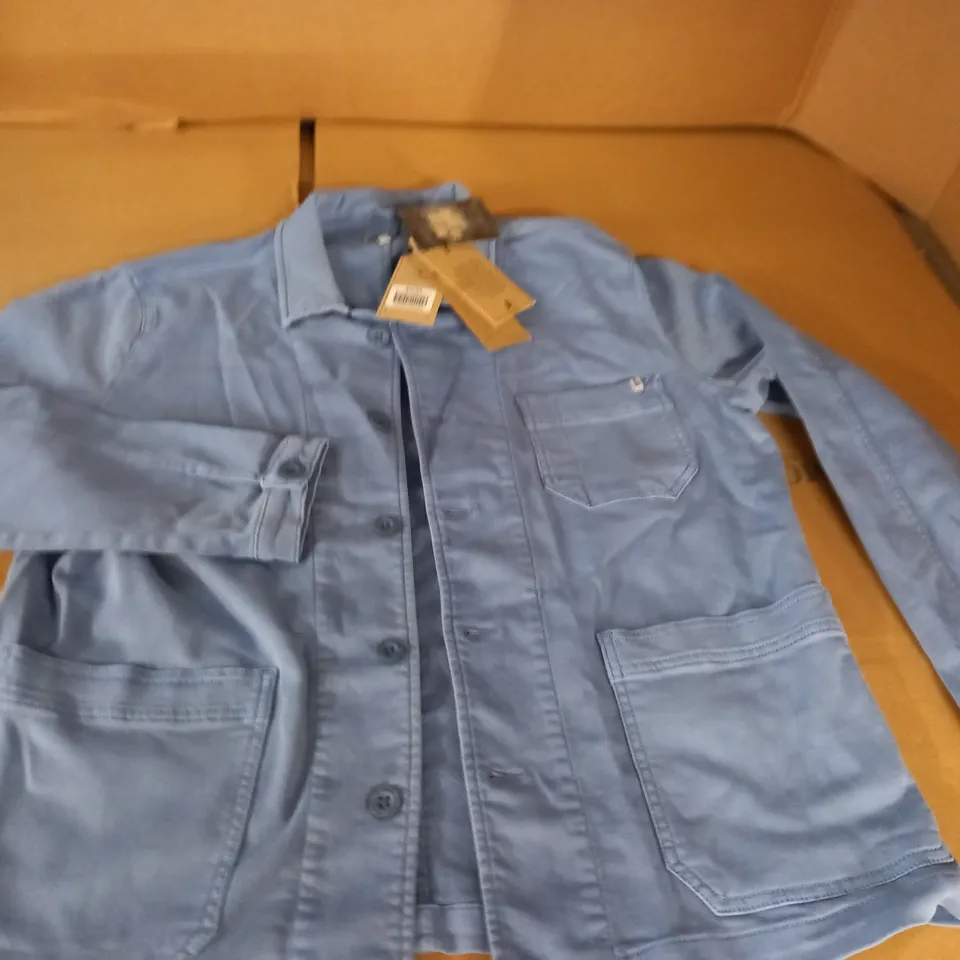 &SONS BLUE BOLT JACKET IN BLUE - MEDIUM