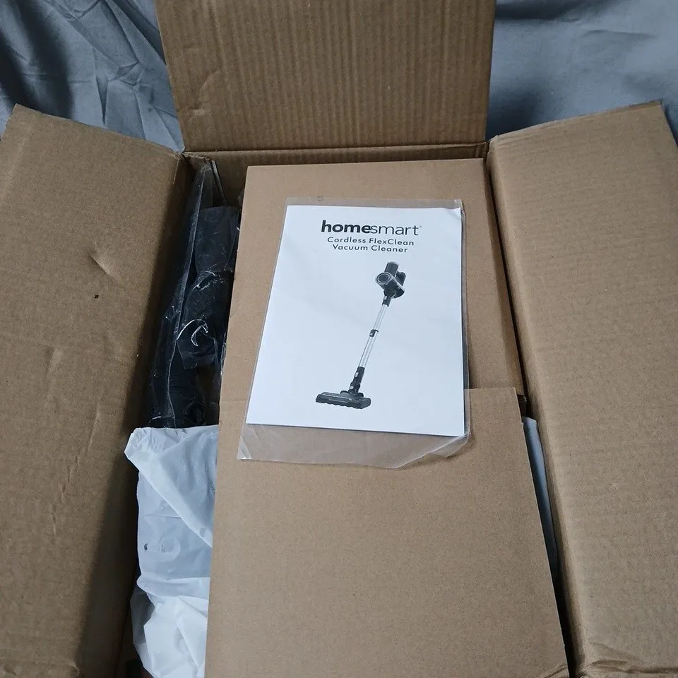 HOME SMART CORDLESS FLEXCLEAN VACUUM CLEANER BOXED