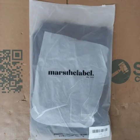 BAGGED MARS THE LABEL THE ELODIE MAXI DRESS IN BROWN SIZE UK 8