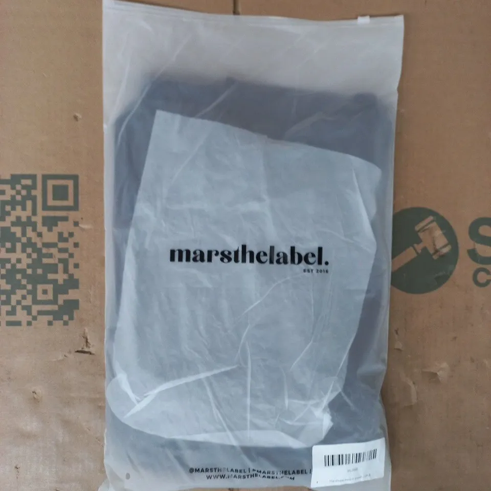 BAGGED MARS THE LABEL THE ELODIE MAXI DRESS IN BROWN SIZE UK 8
