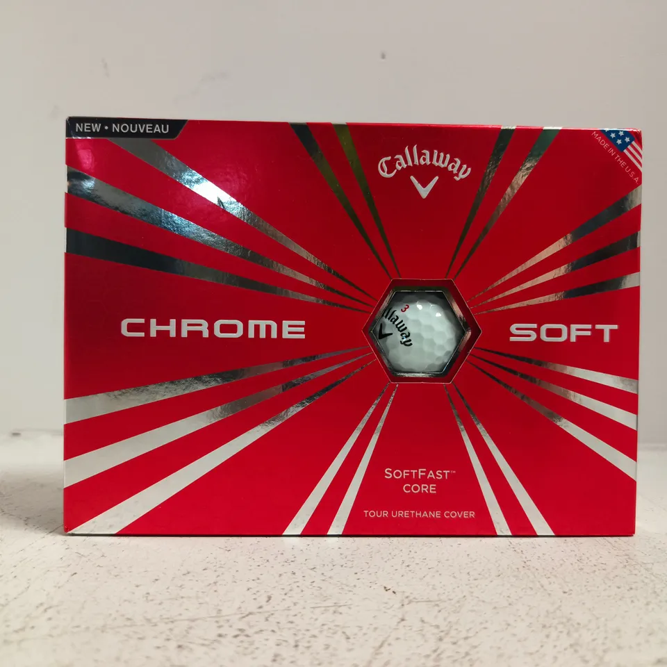 CALLAWAY CHROME SOFT GOLF BALLS