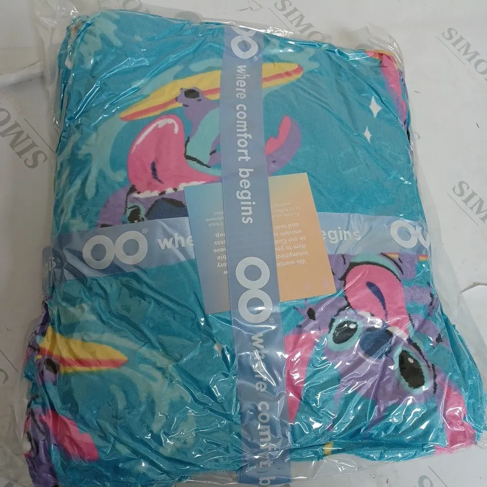 DISNEY STITCH SNUGGZ LITE ADULT HOODED BLANKET