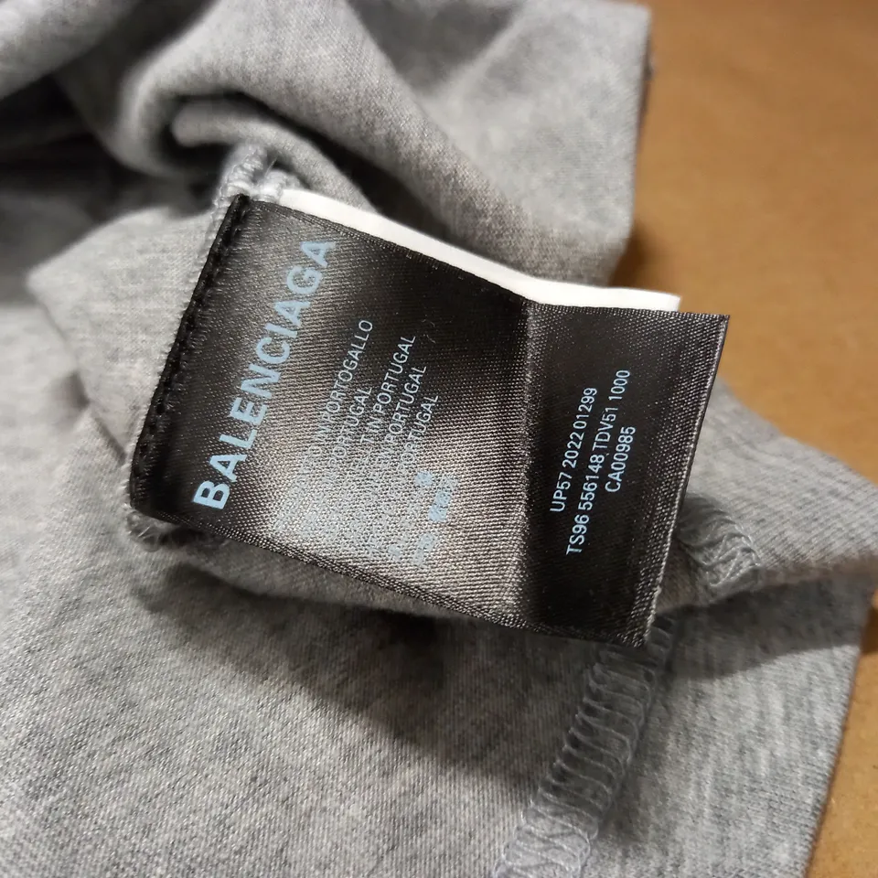 BALENCIAGA GREY T-SHIRT - XL