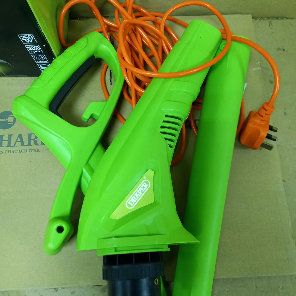 DRAPER 45923 250W GRASS TRIMMER WITH DOUBLE LINE FEED