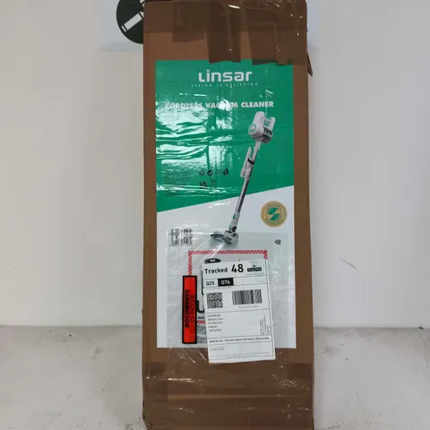 BOXED LINSAR CORDLESS VACUUM CLEANER - COLLECTION ONLY
