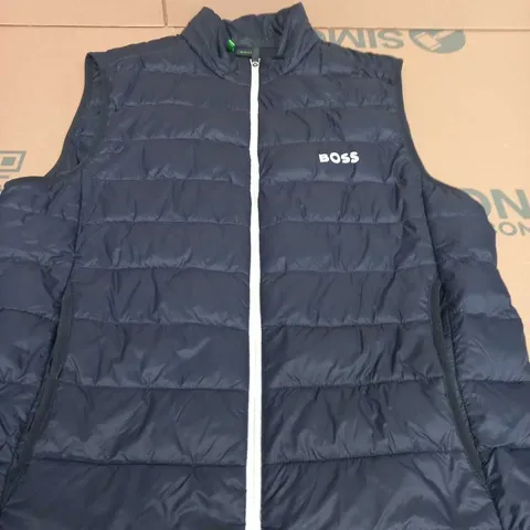 HUGO BOSS NAVY PUFFER VEST – MEN'S, XXL
