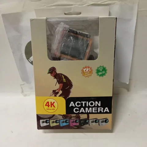 ACTION CAMERA – 4K ULTRA HD, DUAL SCREEN, WI‑FI (BOXED)