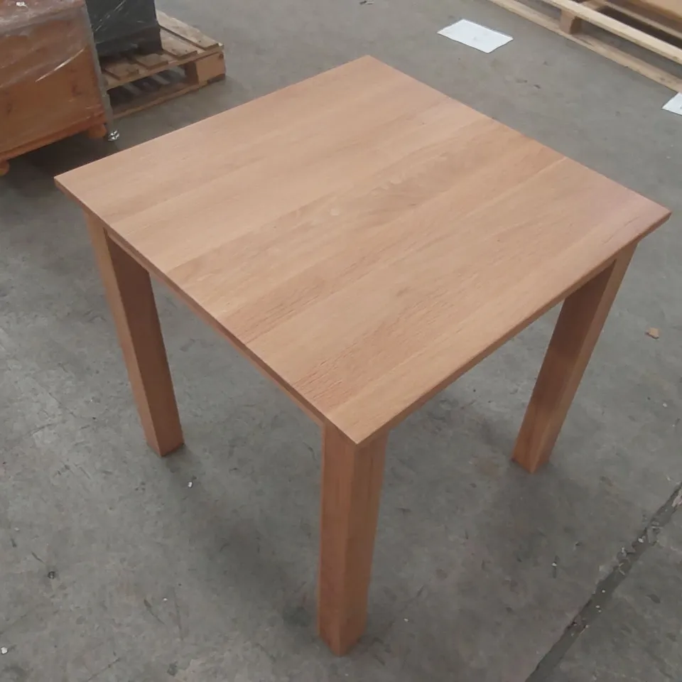 DESIGNER SOLID WOOD SQUARE DINING TABLE