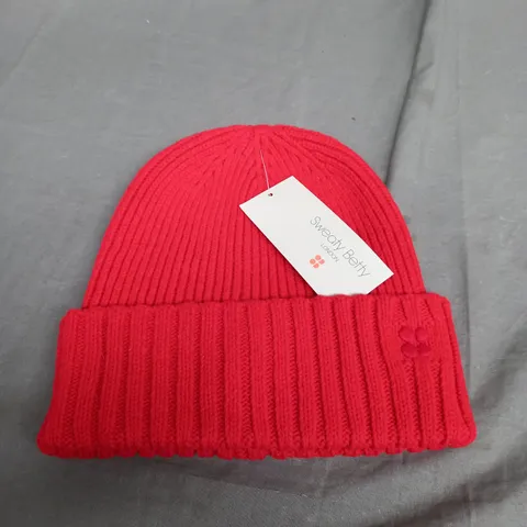 SWEATY BETTY SOFT RIB KNIT BEANIE