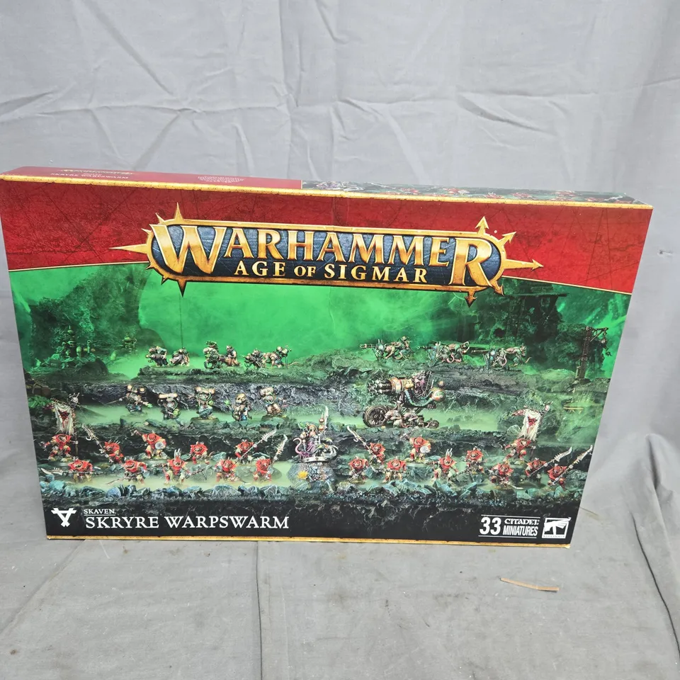 WARHAMMER AGE OF SIGMAR SKRYRE WARPSWARM – 33 CITADEL MINIATURES
