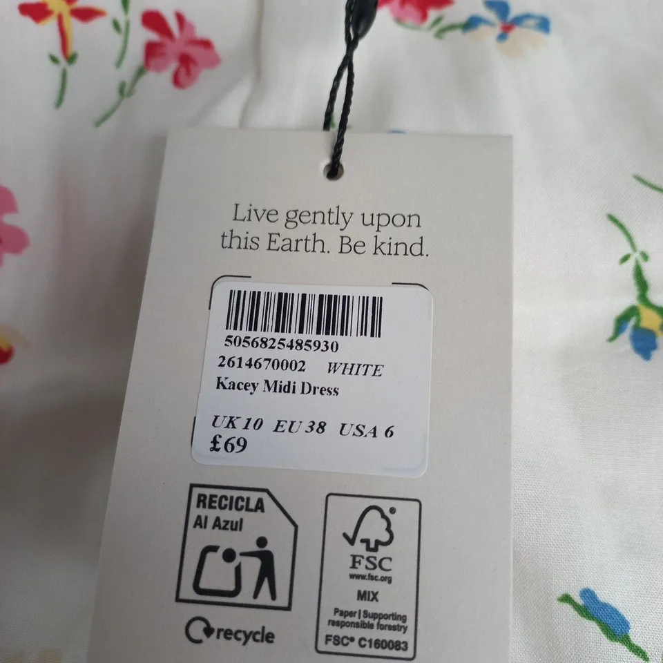 NOBODY'S CHILD KACEY MIDI DRESS – UK 10
