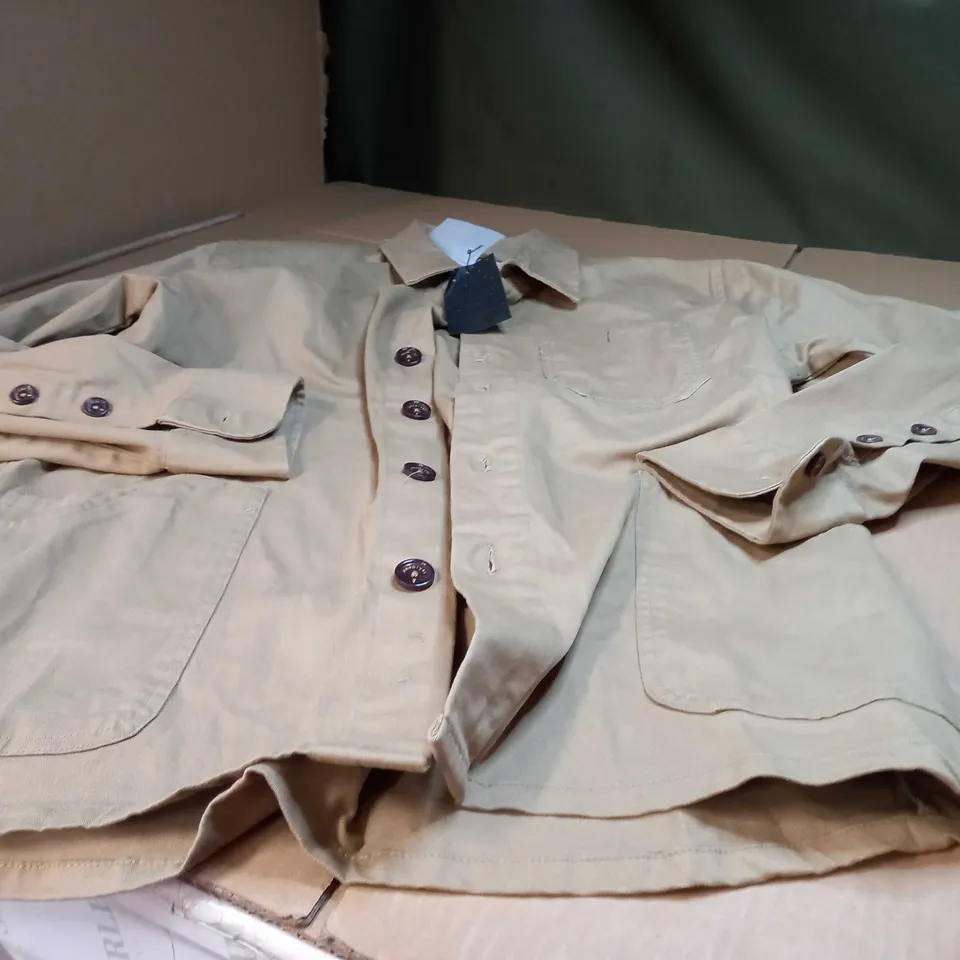 PERCIVAL SAND OVERSHIRT - LARGE