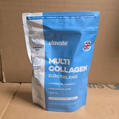 ELAVATE MULTI COLLAGEN SUPERBLEND CHOCOLATE FLAVOUR (240G)