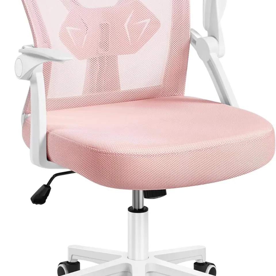 BOXED YAHEETECH ERGONOMIC DESK CHAIR OFFICE - PINK (1 BOX)