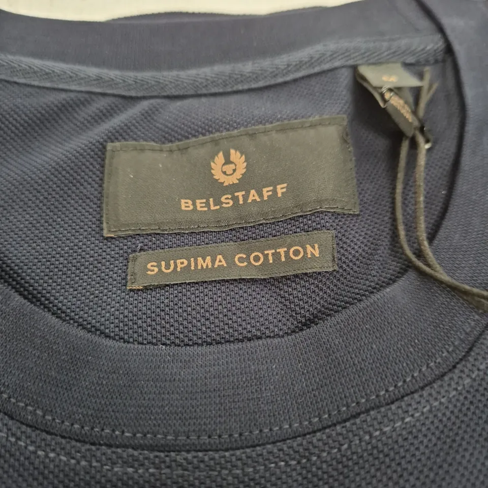 BELSTAFF CURATOR T-SHIRT – SUPIMA COTTON, DARK INK (UK M)