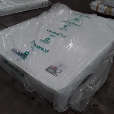 QUALITY BAGGED MIA 1000 POCKET ORTHO 5FT MATTRESS