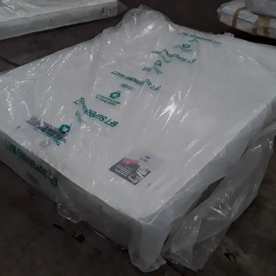 QUALITY BAGGED MIA 1000 POCKET ORTHO 5FT MATTRESS 
