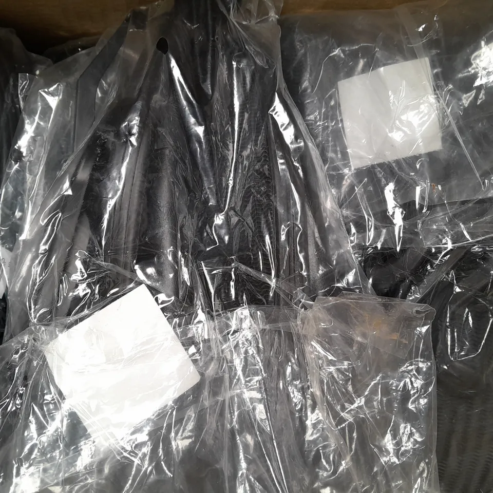 BOX OF APPROXIMATELY 10 PAIRS OF GEORGE LACE UP SHOES IN BLACK - VARIOUS SIZES