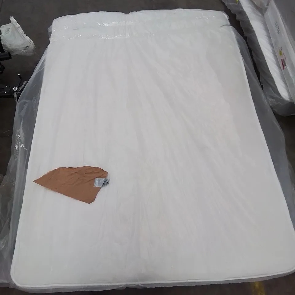 QUALITY BAGGED 4'6" DOUBLE ROOKER STARLIGHT OPEN COIL MATTRESS 