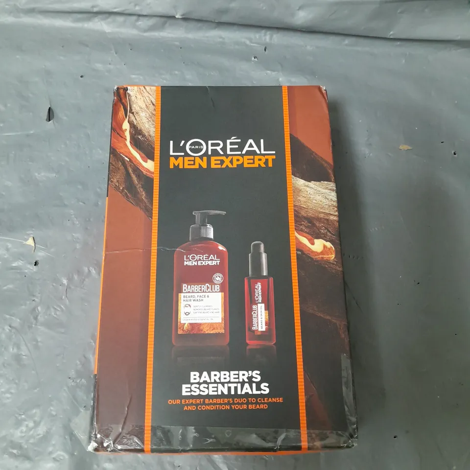 BOXED LOREAL PARIS MEN EXPERT BARBERS ESSENTIALS SET