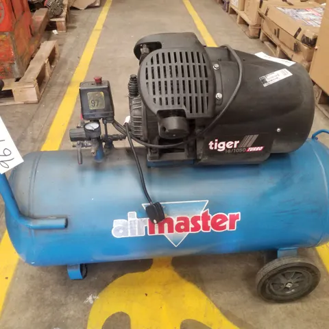 AIRMASTER TIGER 16/1050 14.5CFM 100 LITRE 3HP AIR COMPRESSOR (230V) - MAIN UNIT MISSING