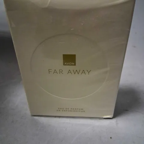 THREE BOXED AND SEALED AVON FAR AWAY EAU DE PARFUM 50ML