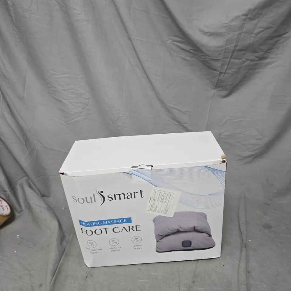 SOULSMART HEATING MASSAGE FOOT CARE – BOXED FOOT MASSAGER