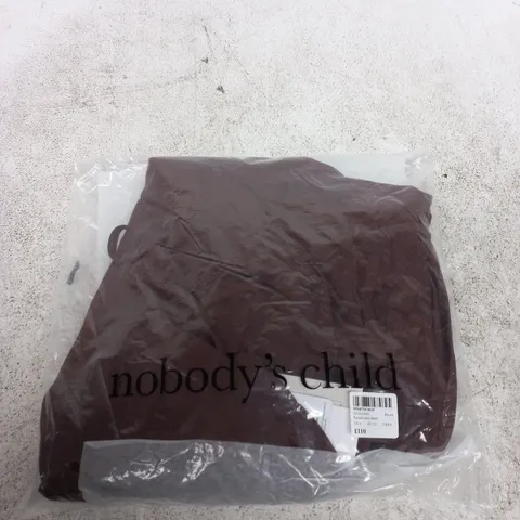 NOBODYS CHILD PAMELA MINI DRESS – UK 4 (EU 32, USA 0) BROWN