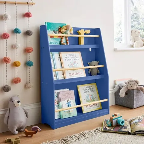 BOXED KIDS HARLEY BOOKCASE - DEEP BLUE (1 BOX)