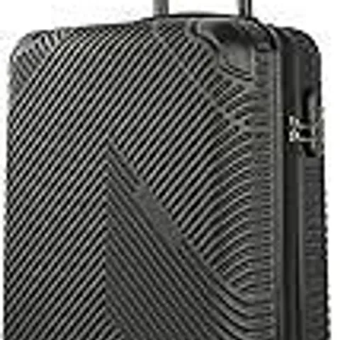 BOXED NEO BLACK HARD SHELL LUGGAGE SUITCASE (1 BOX)