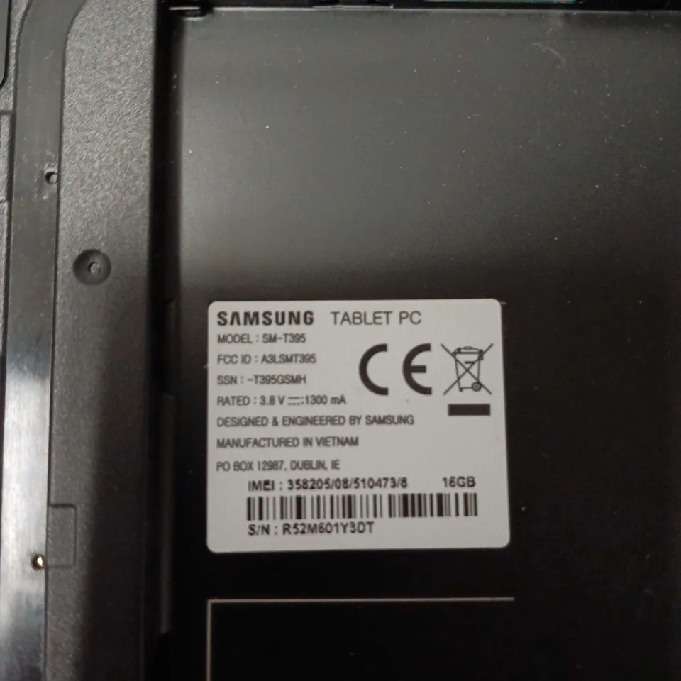 SAMSUNG TABLET PC SM-T905 – BLACK, 16GB 